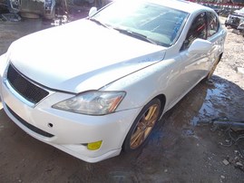 2007 LEXUS IS250 PREMIUM WHITE 2.5 AT Z21346